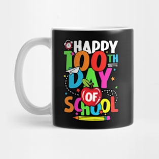 100th Day of School Teachers Kids Child Happy 100 Days Mug